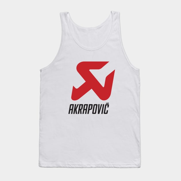 Akrapovic Exhaust Systems Tank Top by tushalb